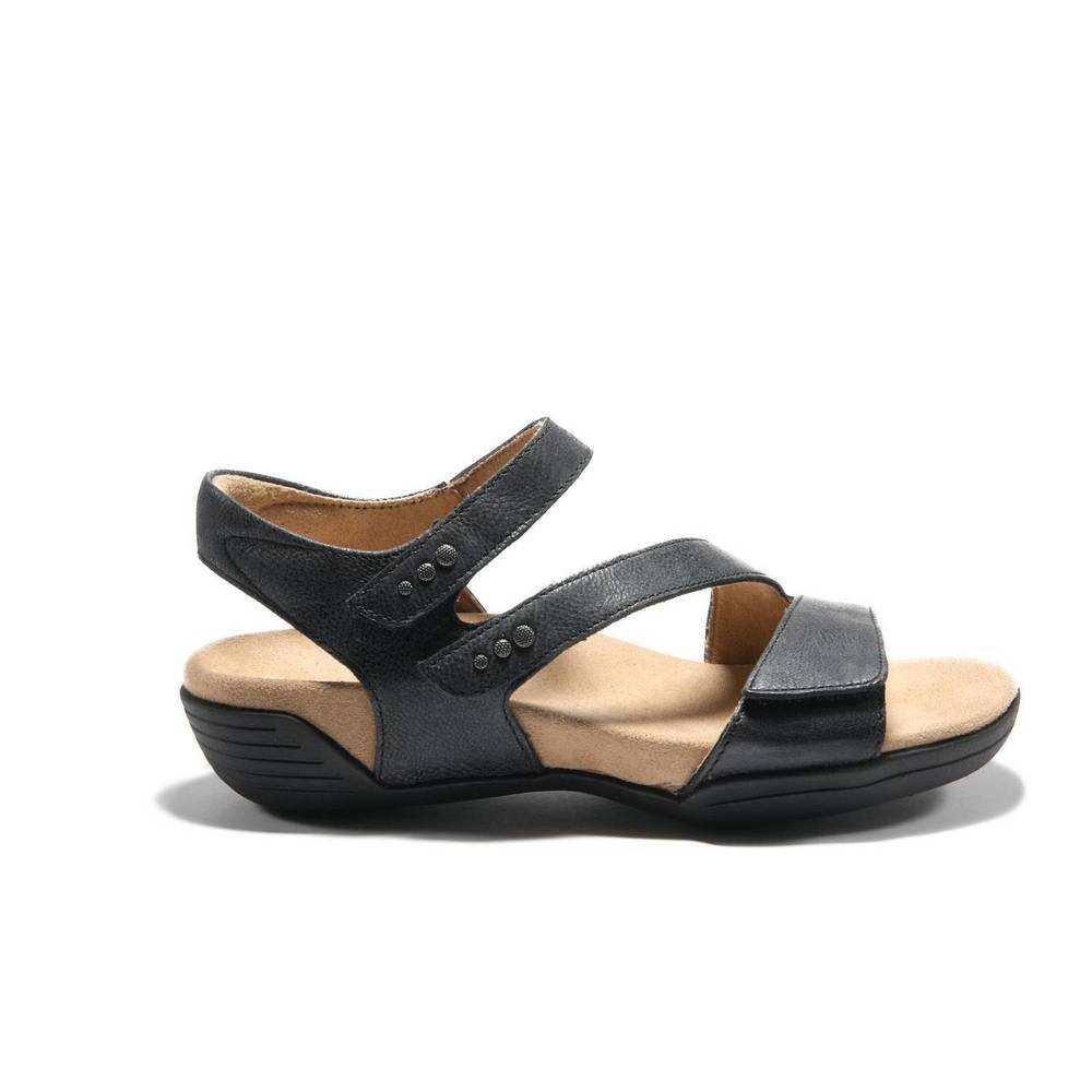 Halsa Footwear Black Sandals